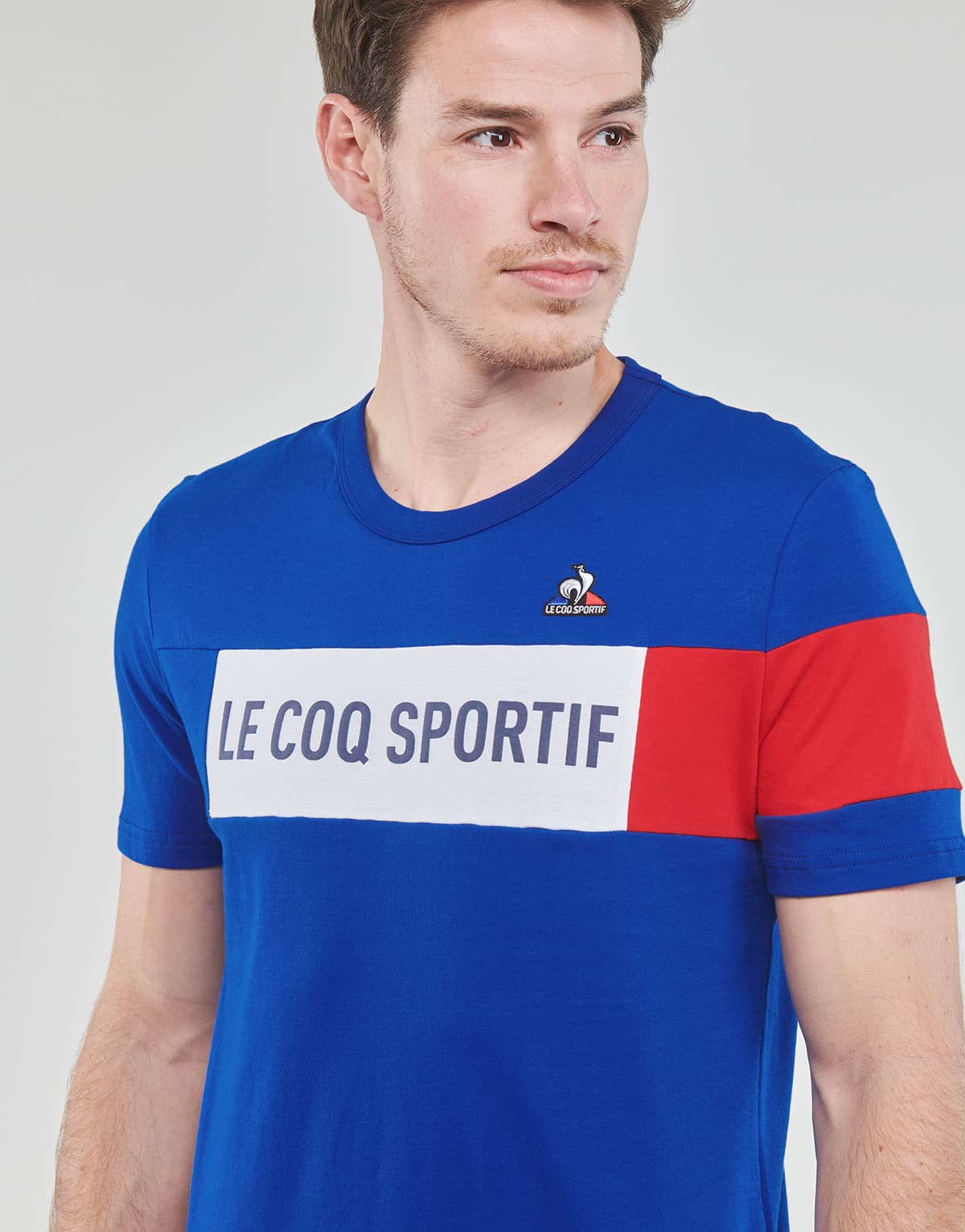 Men's Sports T-Shirts Le Coq Sportif Blue