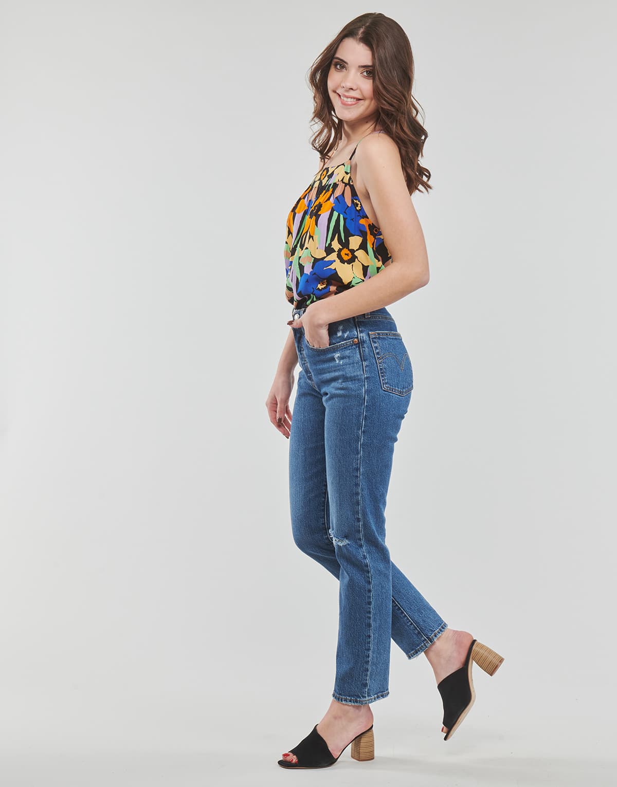 Women's T-Shirts Roxy Multicolor