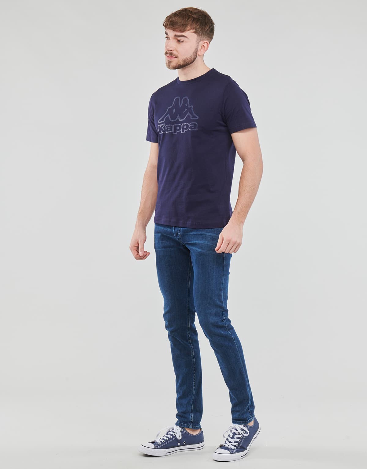 Men's Sports T-Shirts Kappa Blue