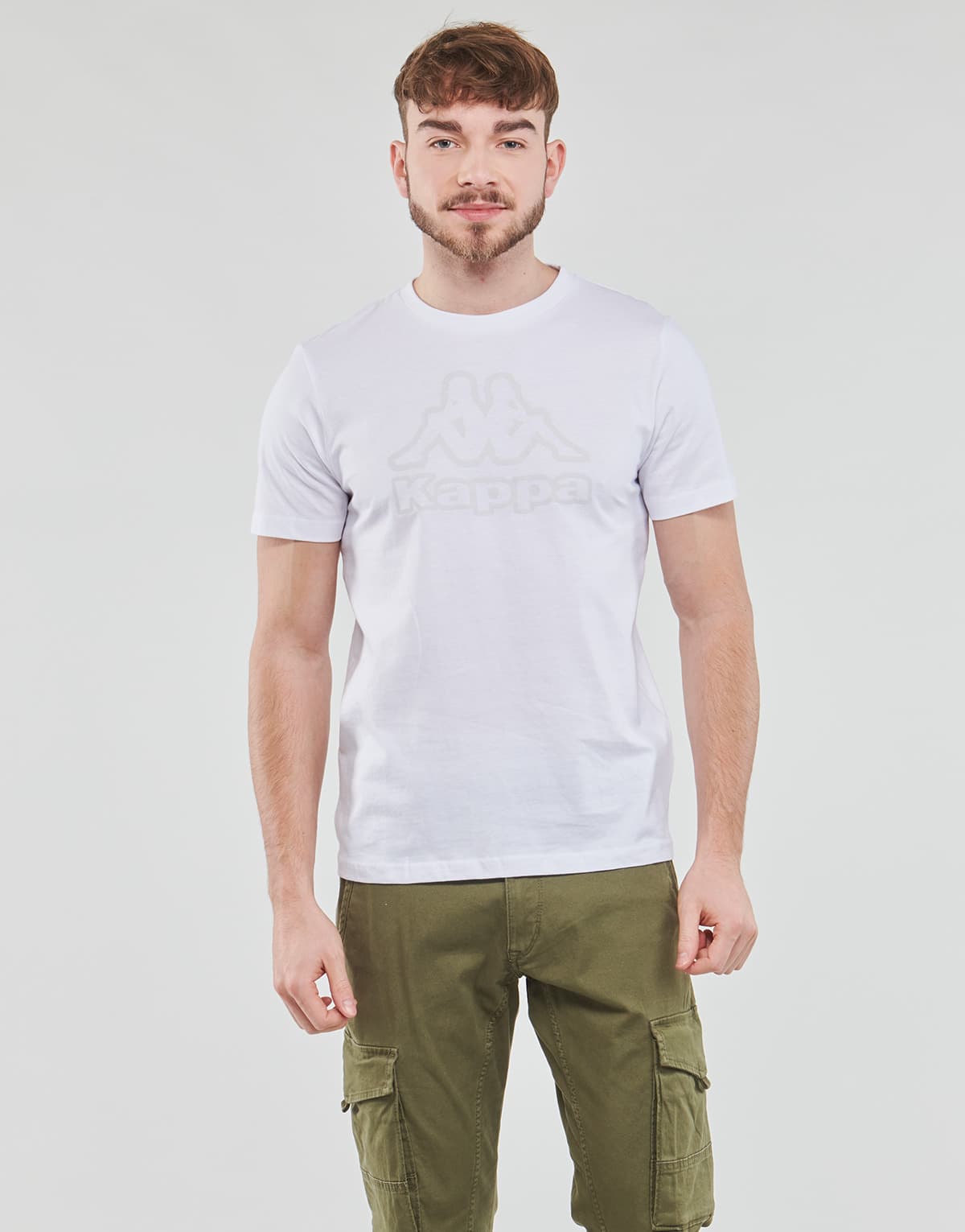 Men's Sports T-Shirts Kappa White