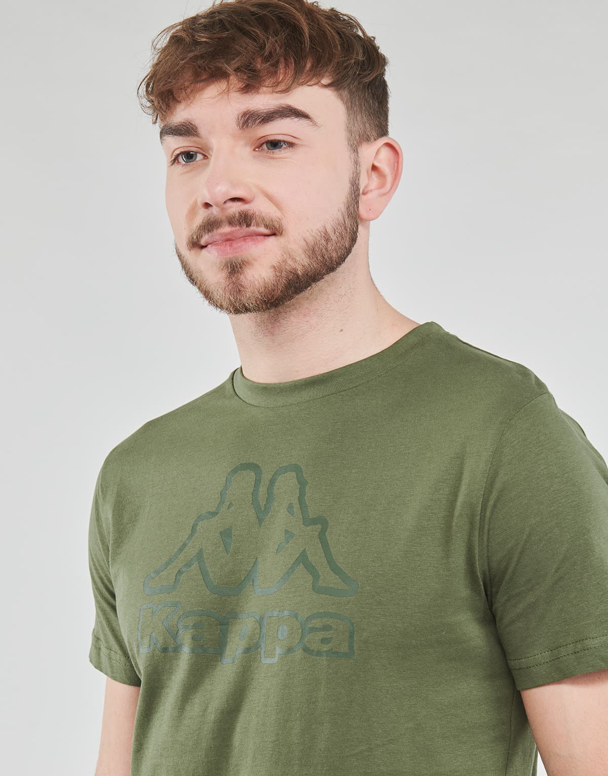 Men's Sports T-Shirts Kappa Khaki