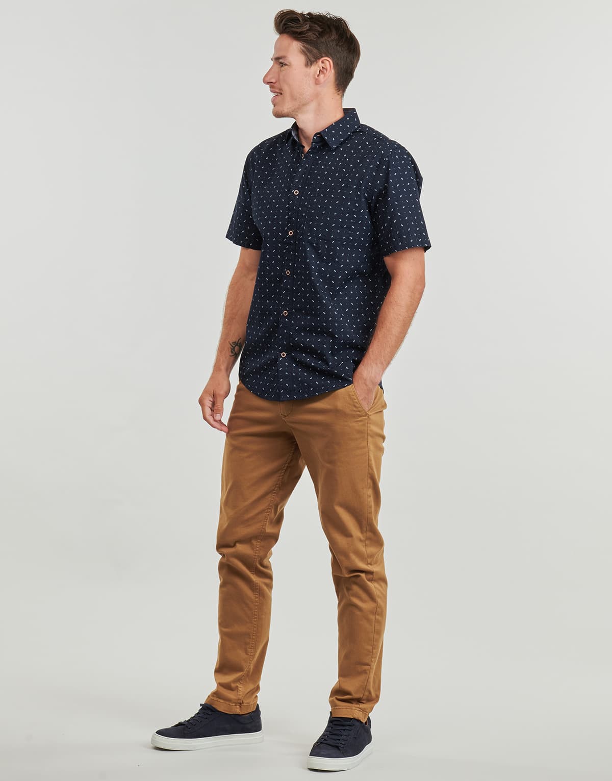 Men's Shirts Tom Tailor Blue