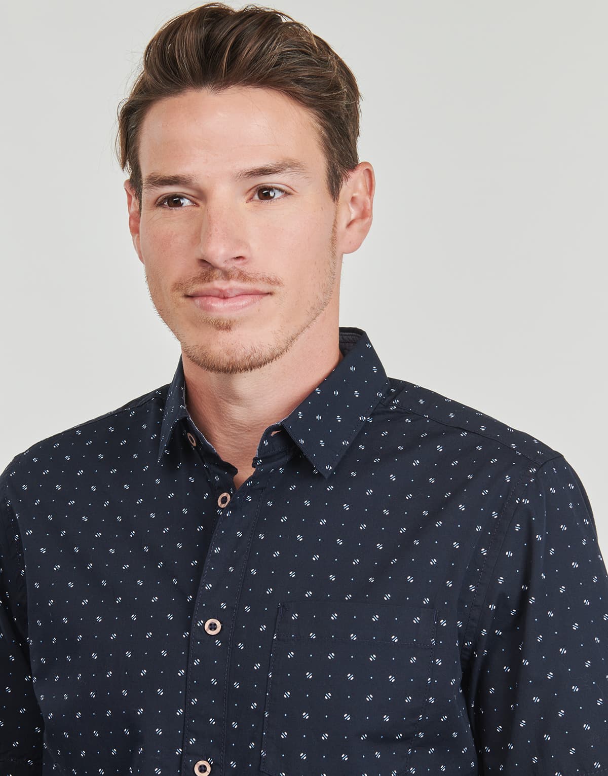 Men's Shirts Tom Tailor Blue