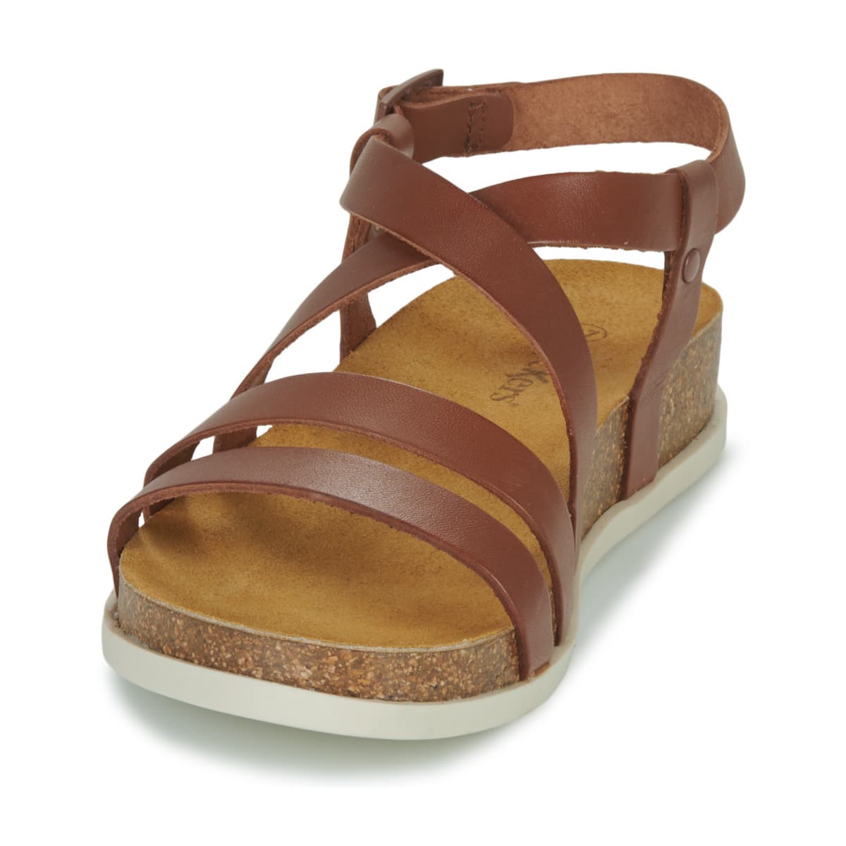 Women's Sandals Kickers Brown