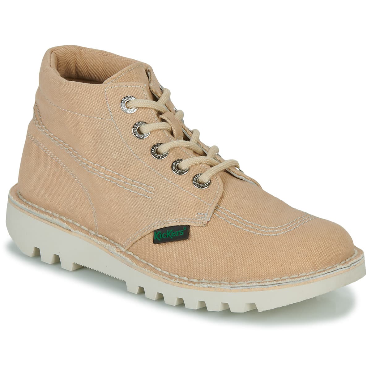 Women's Boots Kickers Beige