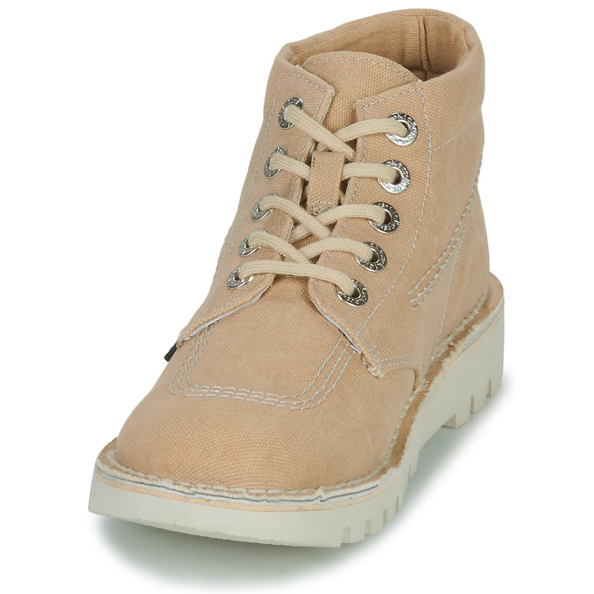 Women's Boots Kickers Beige
