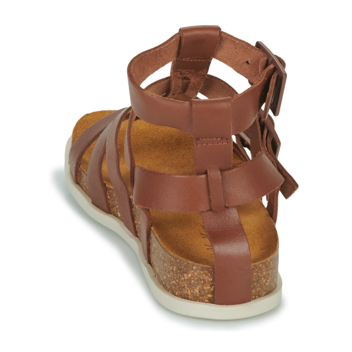 Women's Sandals Kickers Brown