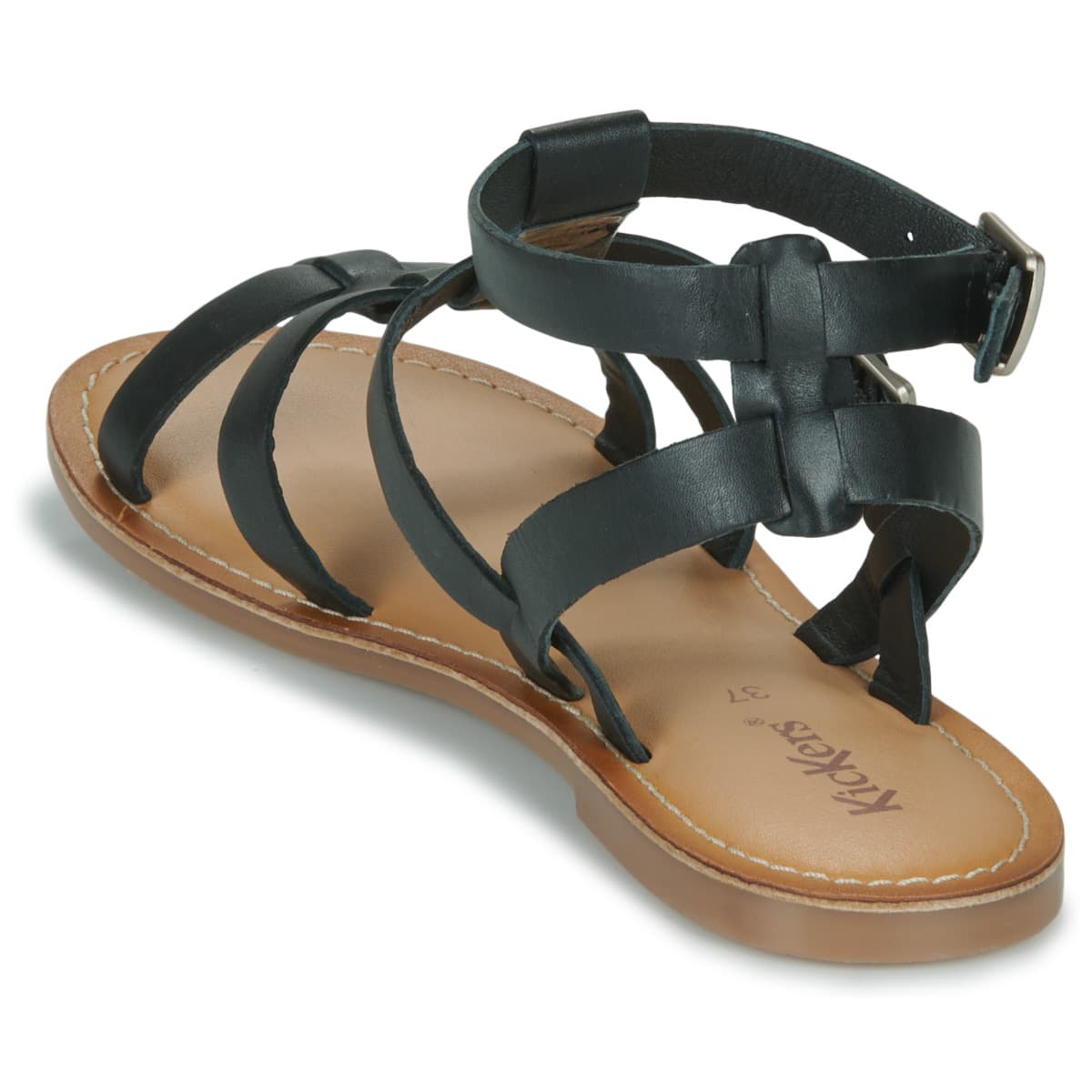 Women's Sandals Kickers Black
