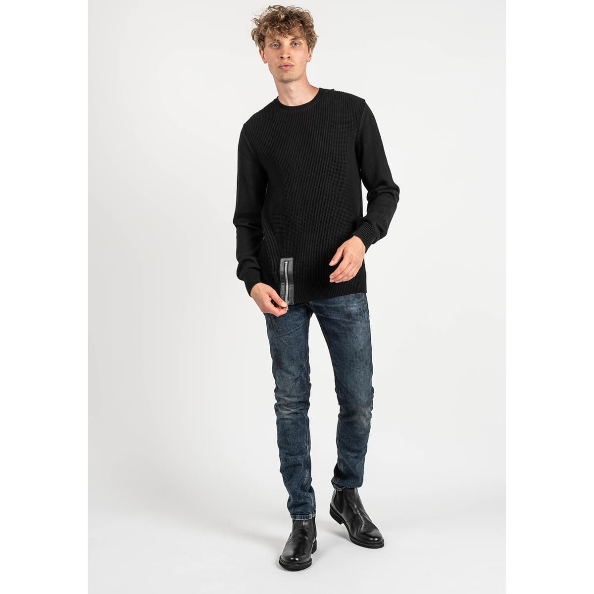 Men's Sweaters Les Hommes Black