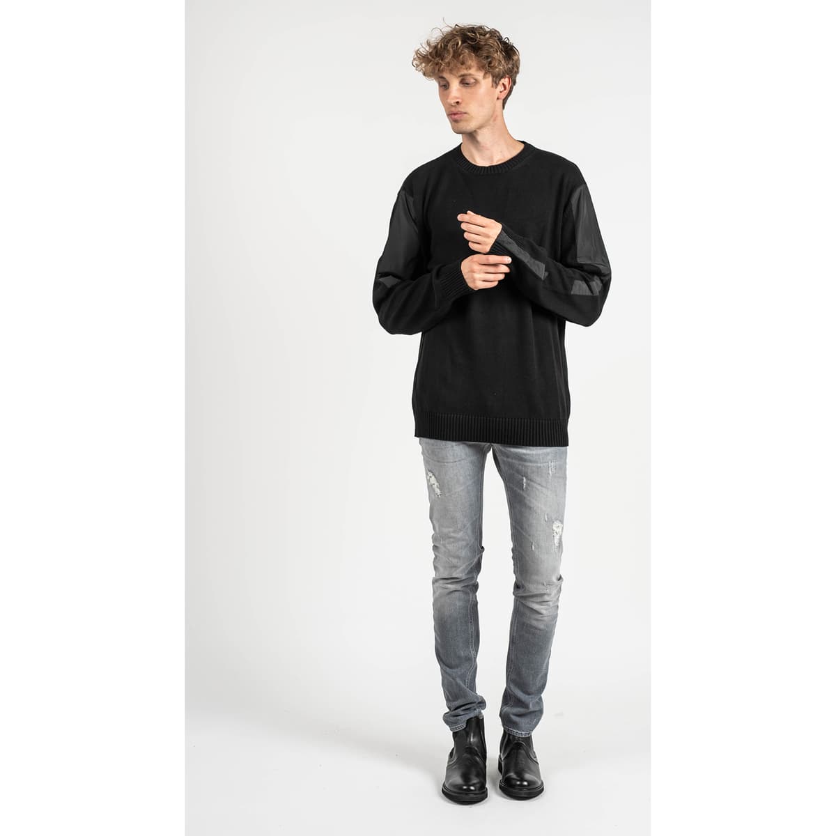 Men's Sweaters Les Hommes Black