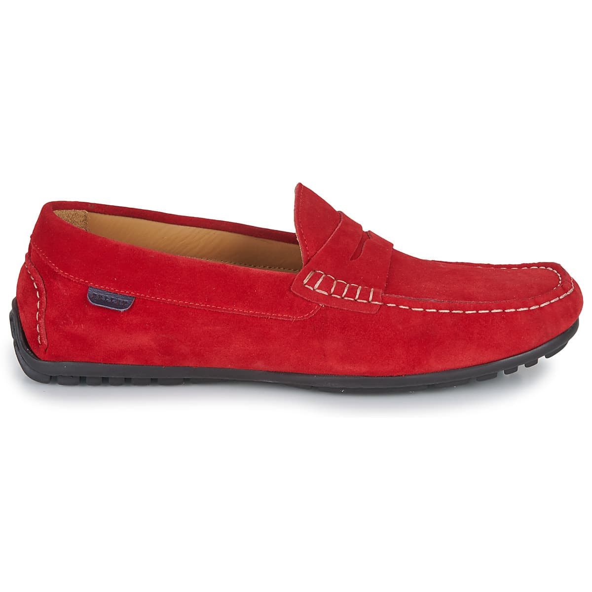 Men's Loafers Pellet Red