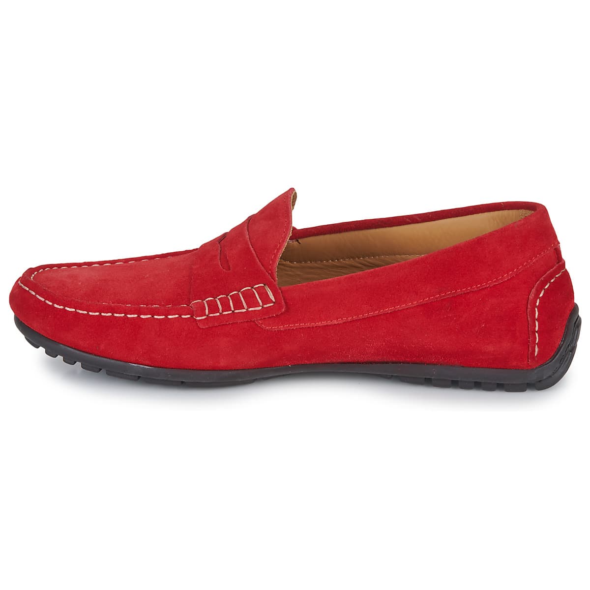 Men's Loafers Pellet Red