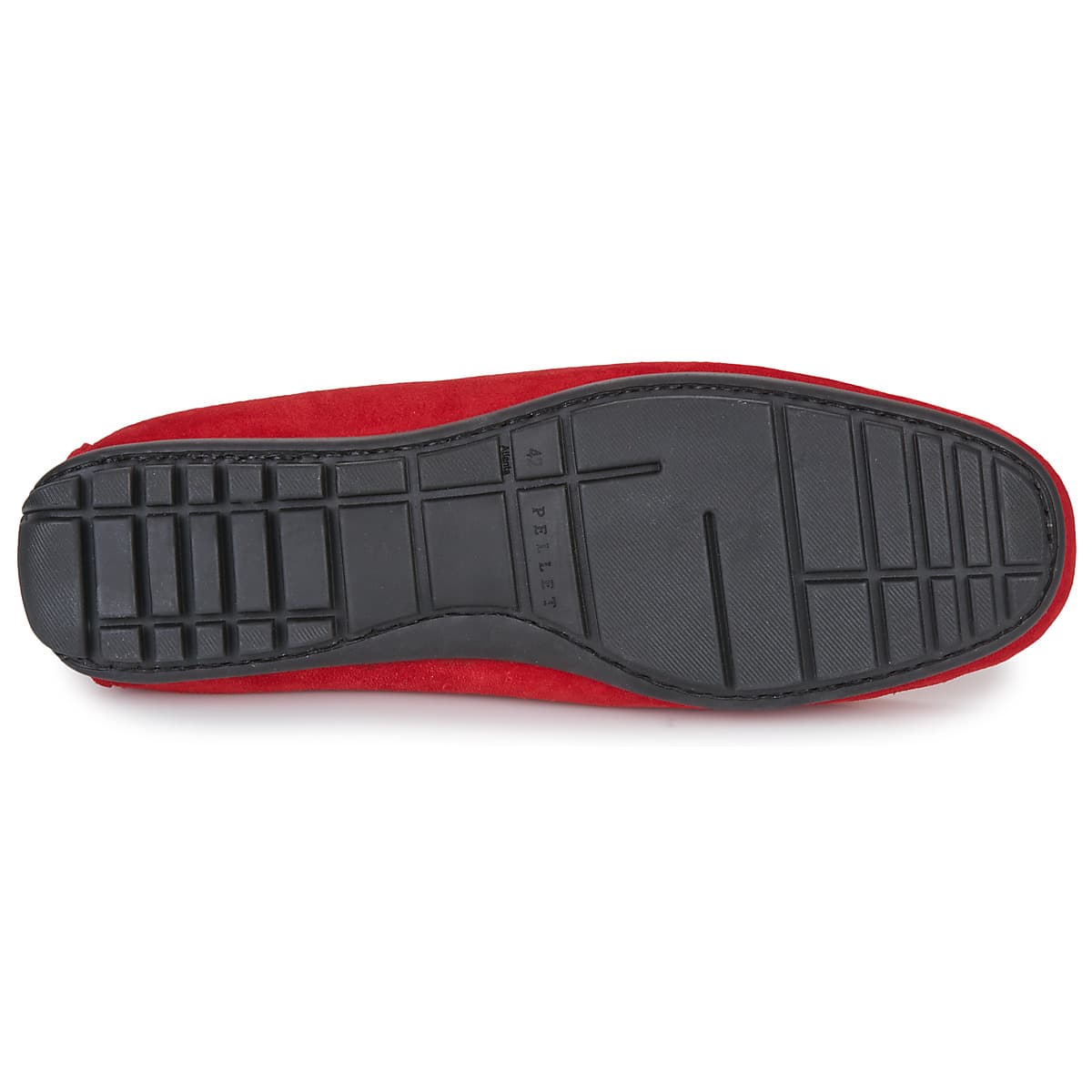 Men's Loafers Pellet Red