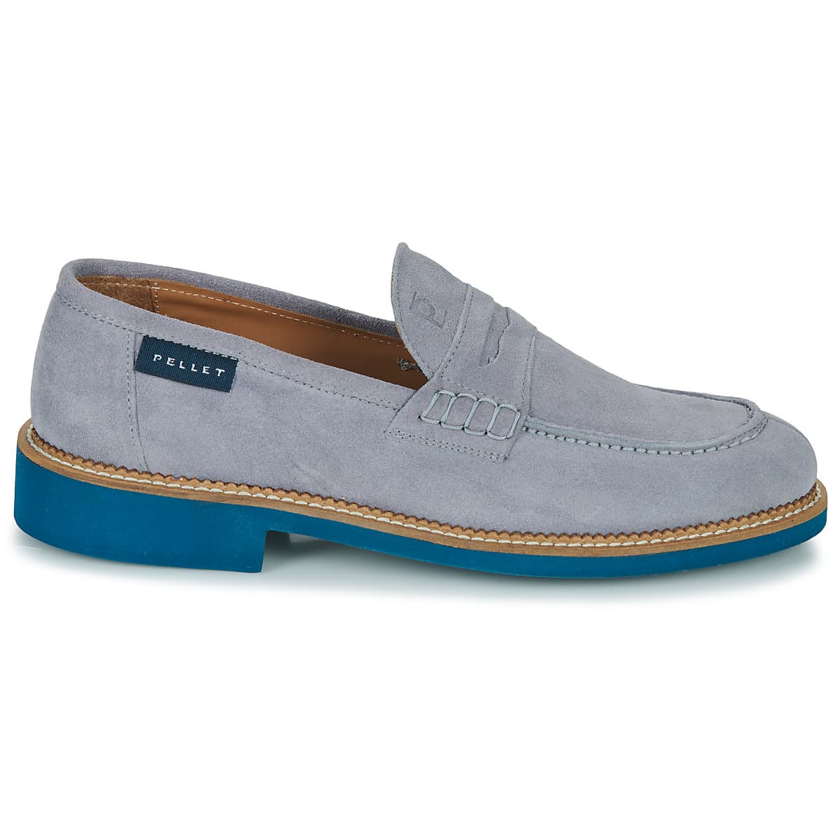 Men's Loafers Pellet Gray