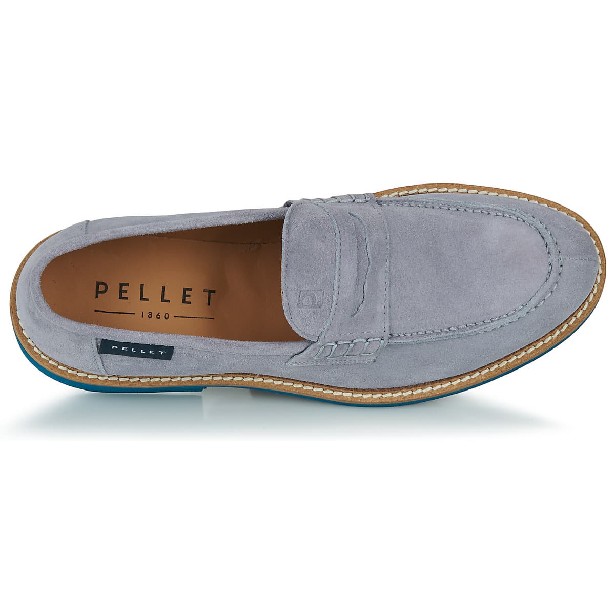 Men's Loafers Pellet Gray