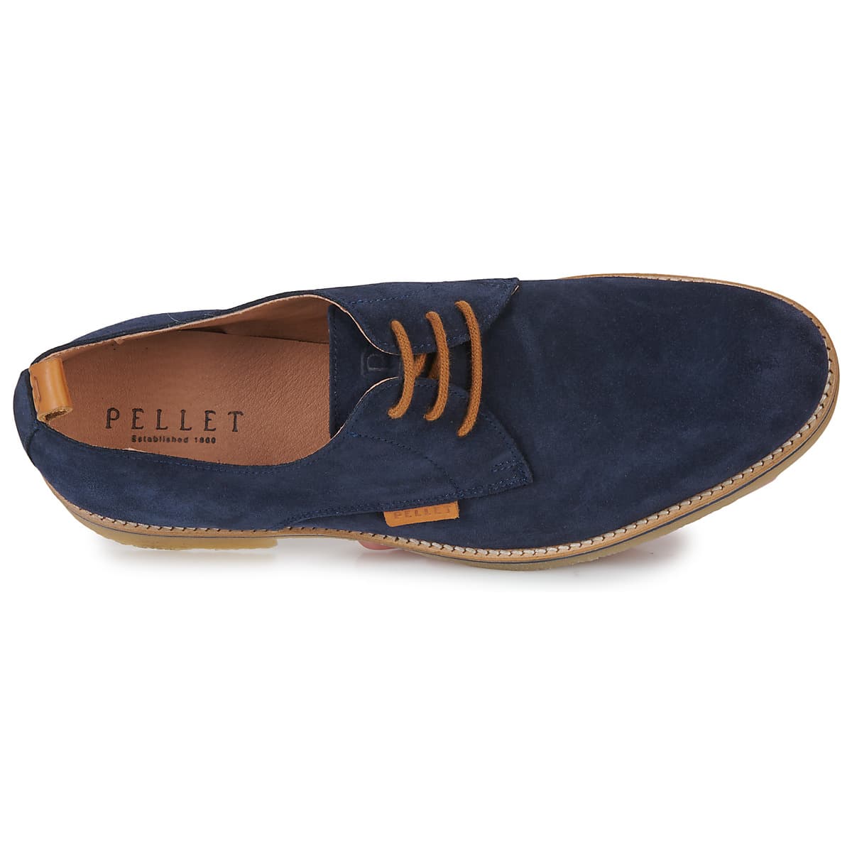 Men's Derby Shoes Pellet Blue
