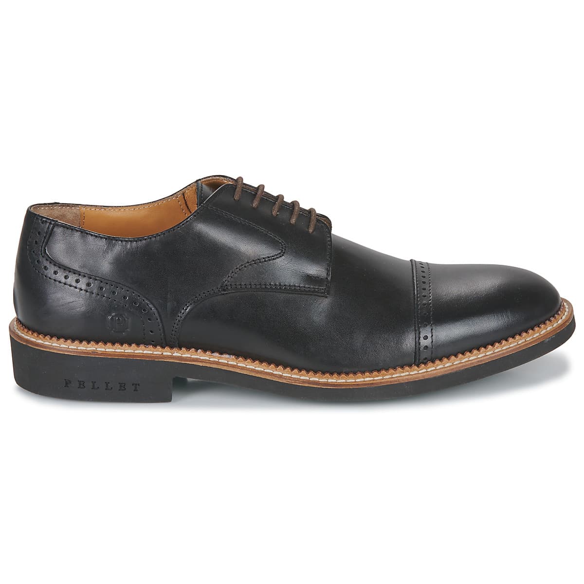 Men's Derby Shoes Pellet Black