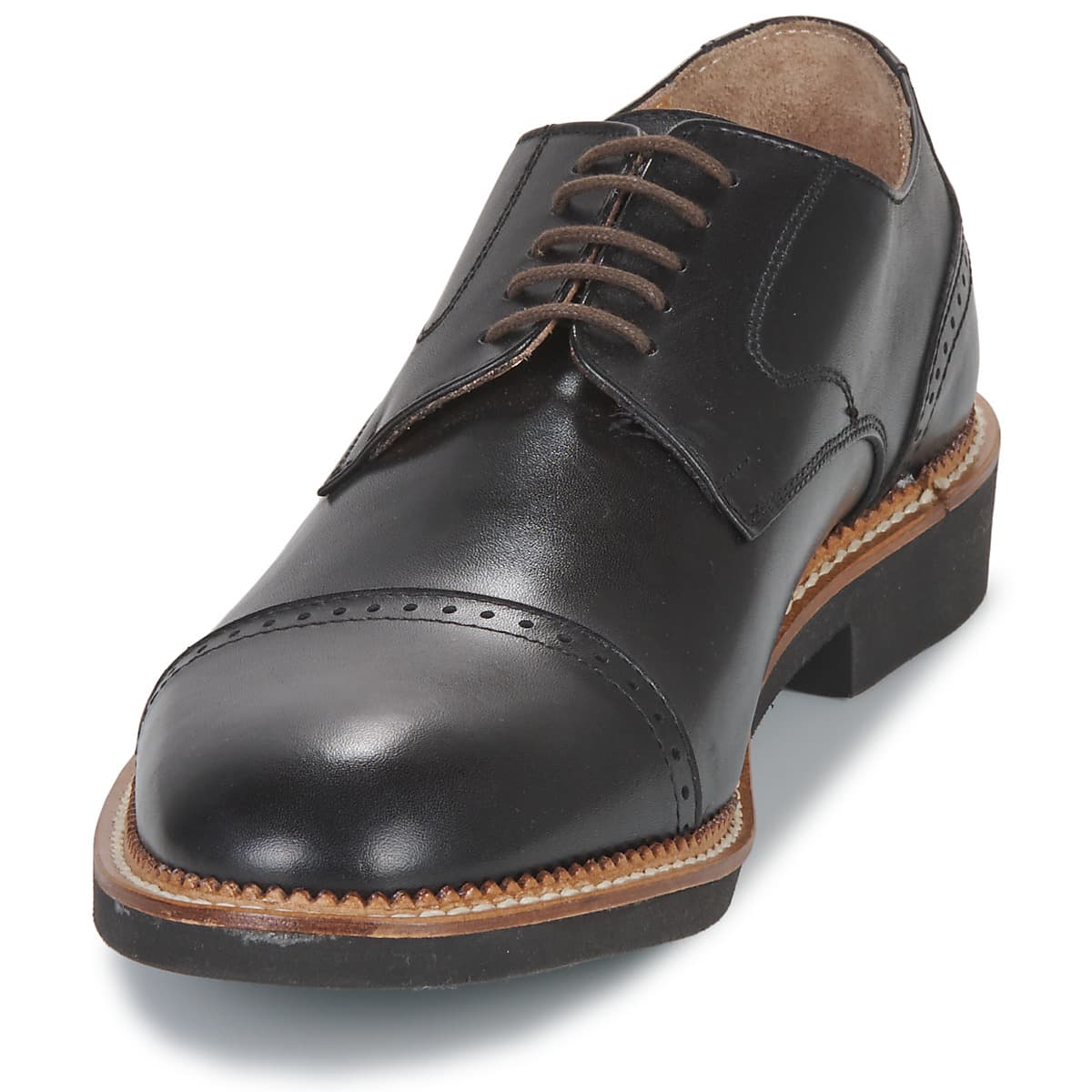 Men's Derby Shoes Pellet Black