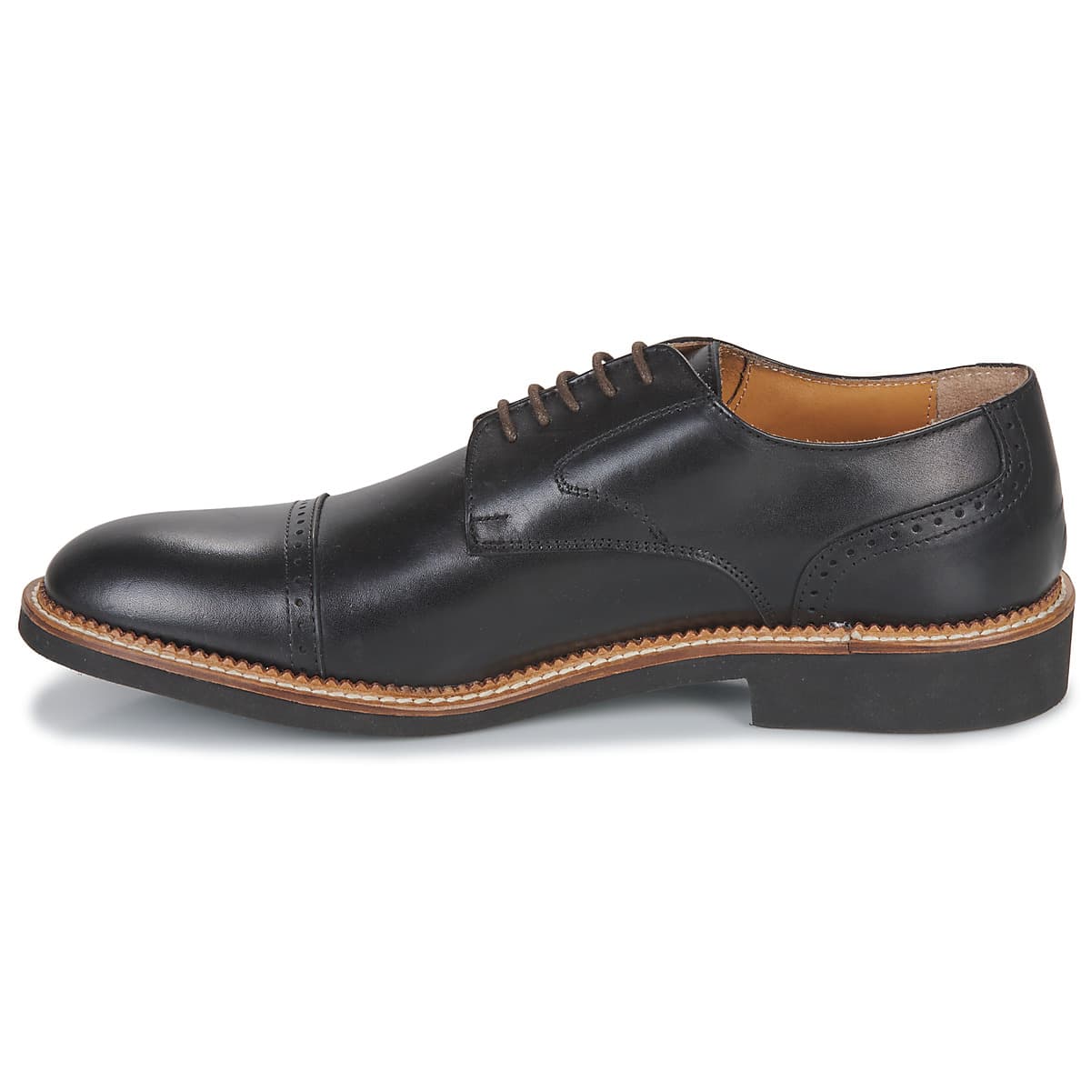 Men's Derby Shoes Pellet Black