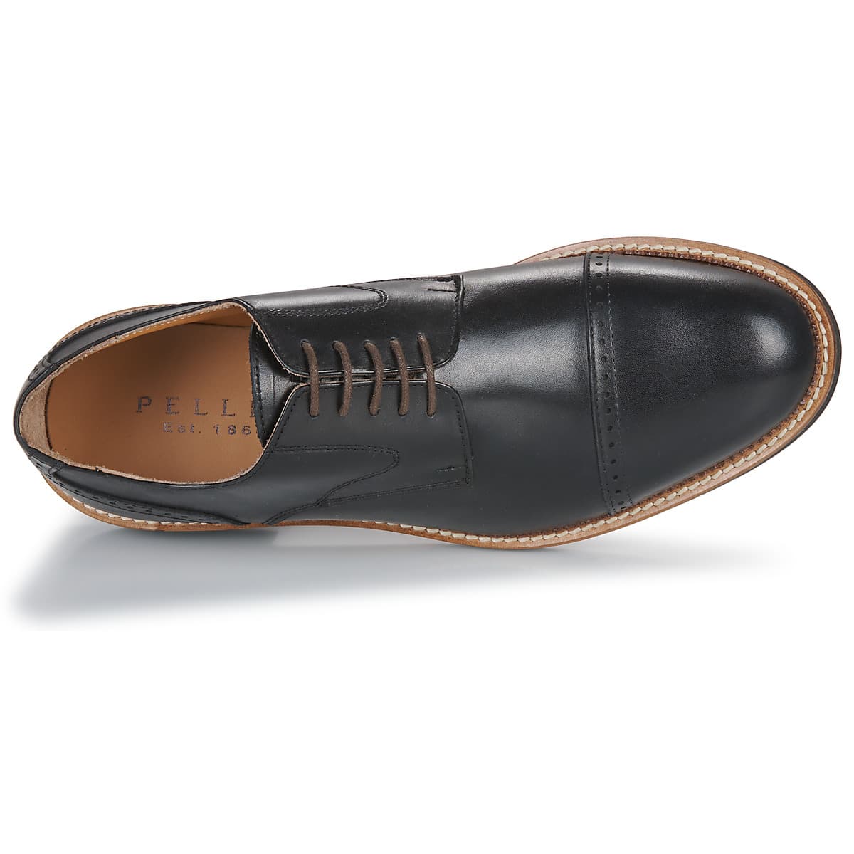 Men's Derby Shoes Pellet Black