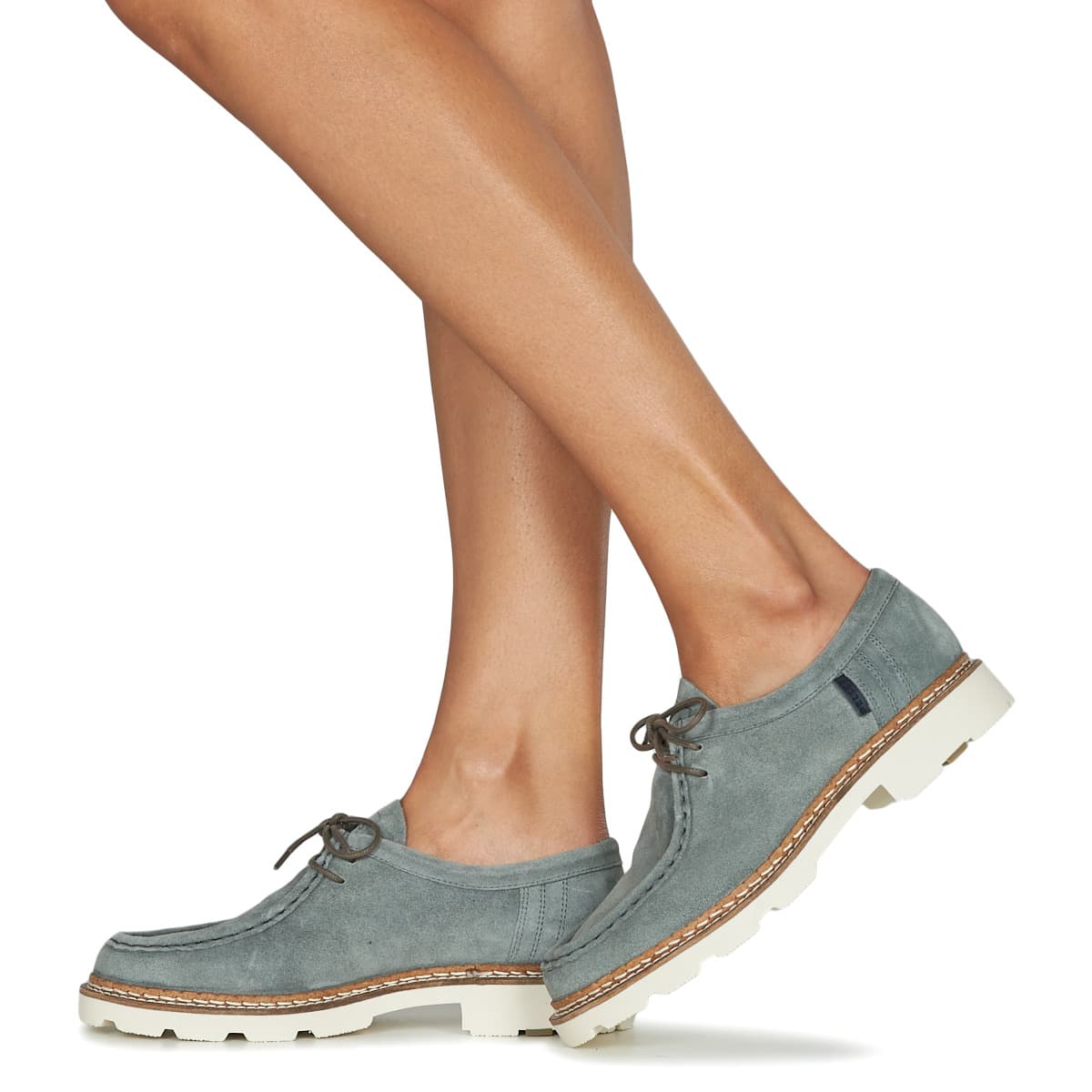 Women's Derby Shoes Pellet Gray