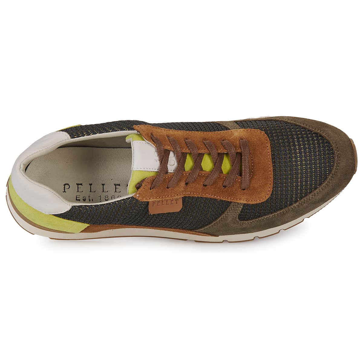Men's Sneakers Pellet Green