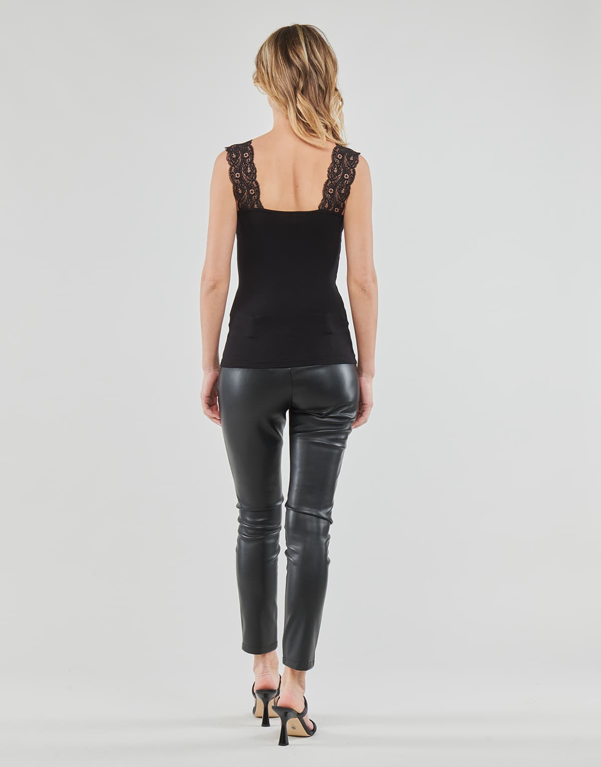 Women's Sleeveless Tops Pieces Black