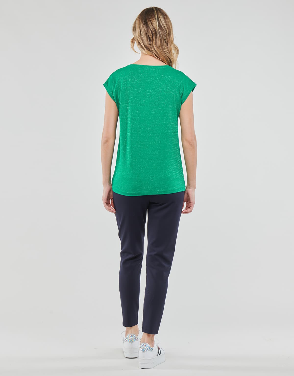 Women's T-Shirts Pieces Green