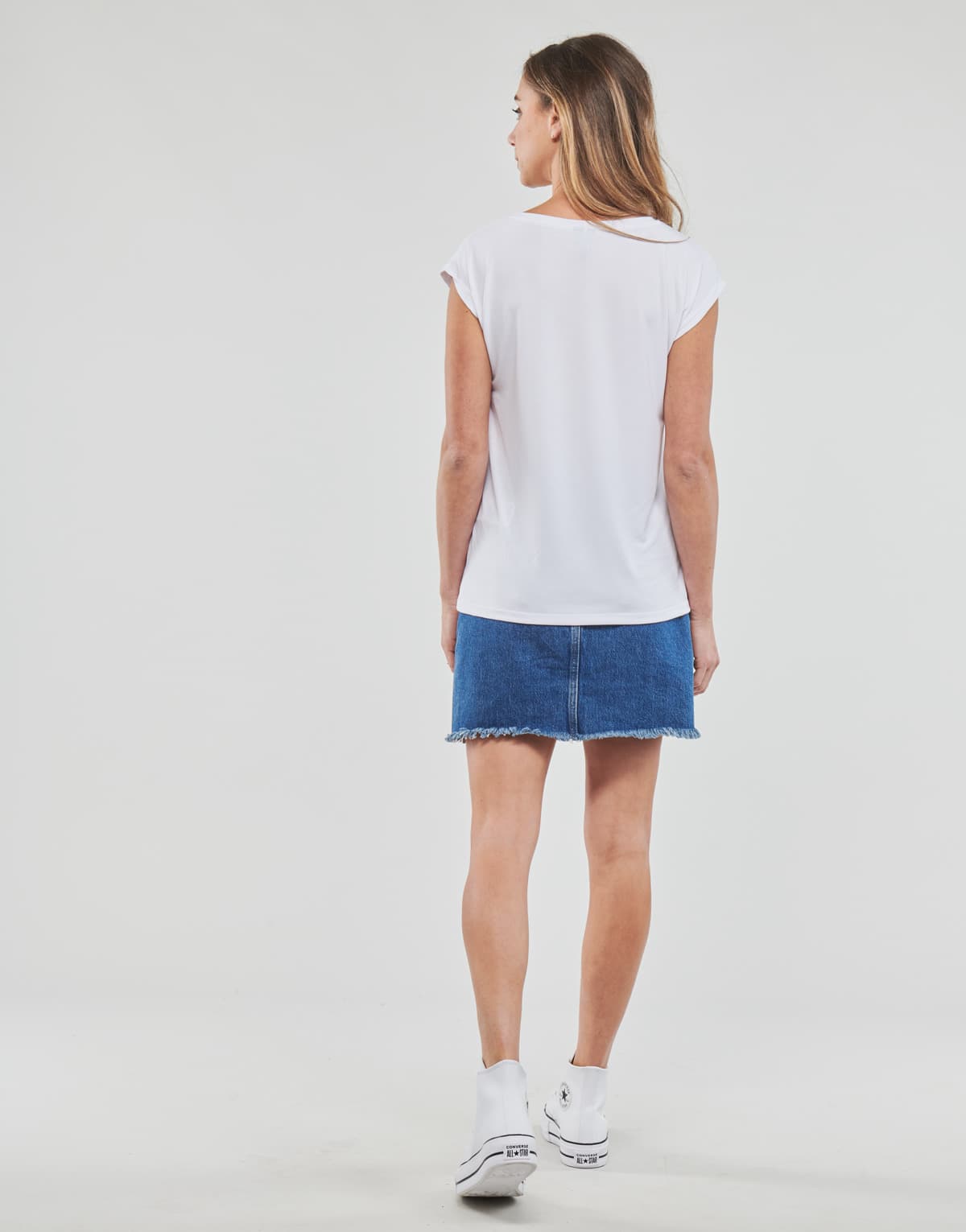 Women's T-Shirts Pieces White