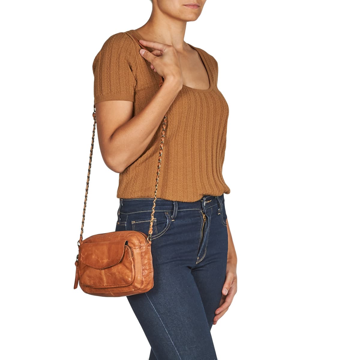 Women's Shoulder Bags Pieces Brown