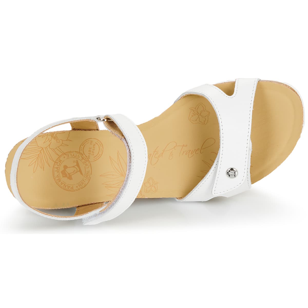 Women's Platforms Panama Jack White