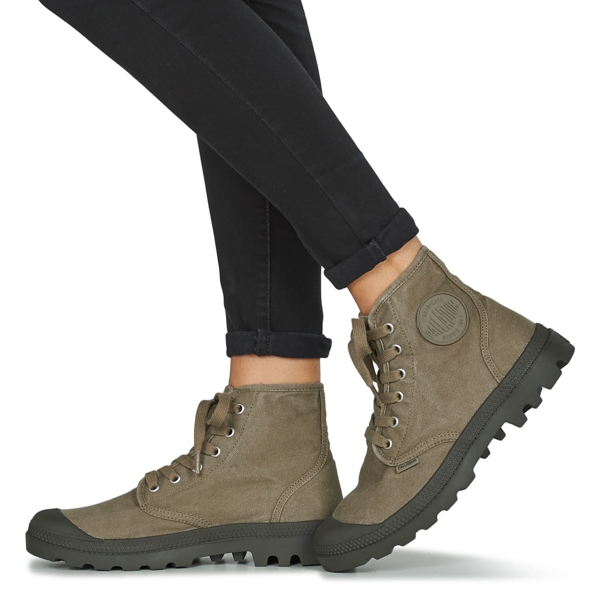 Women's Sneakers Palladium Khaki