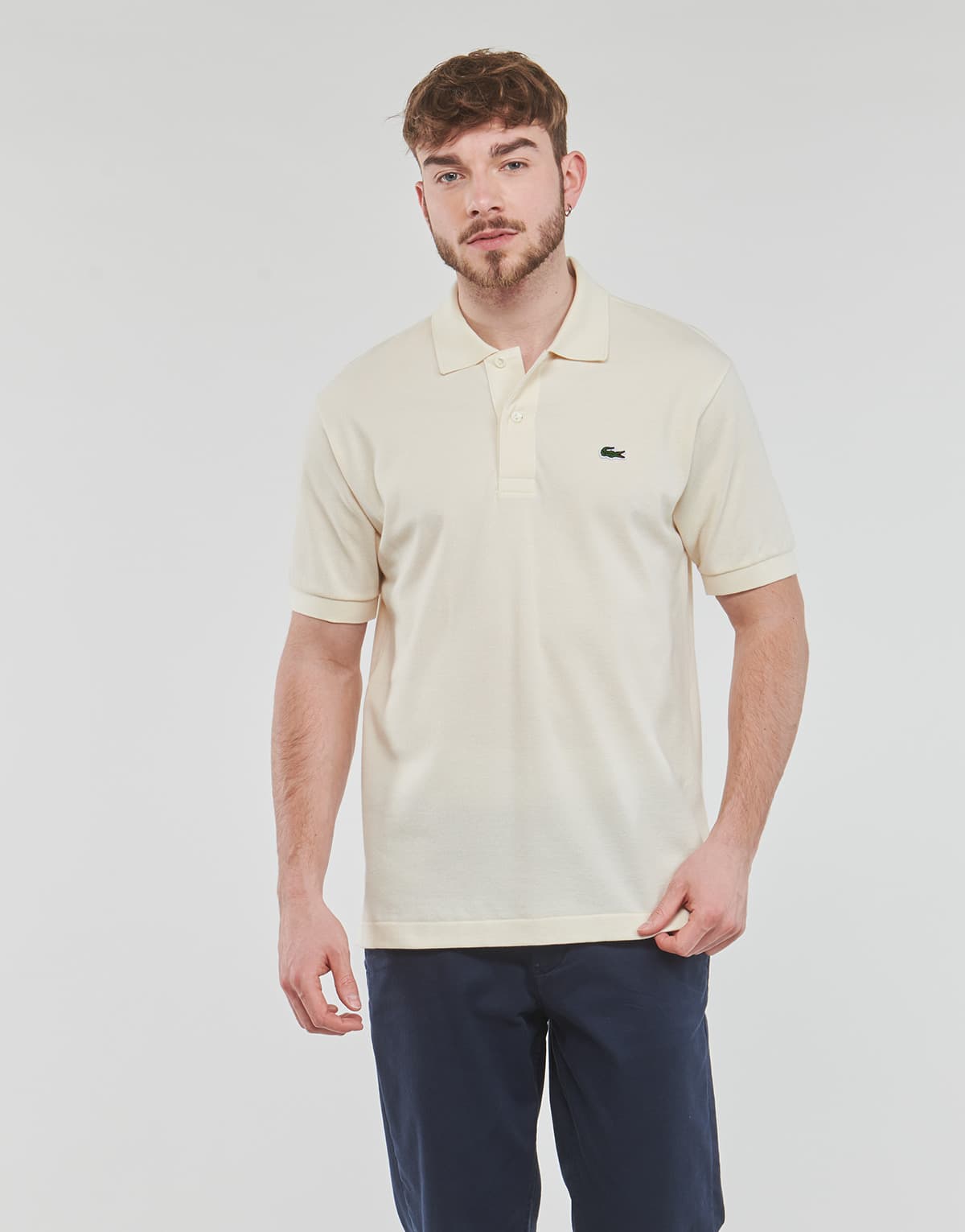 Men's Polo Shirts Lacoste White