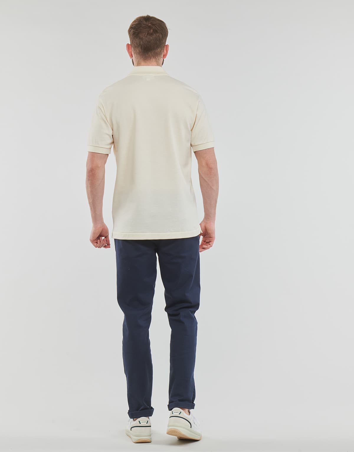 Men's Polo Shirts Lacoste White