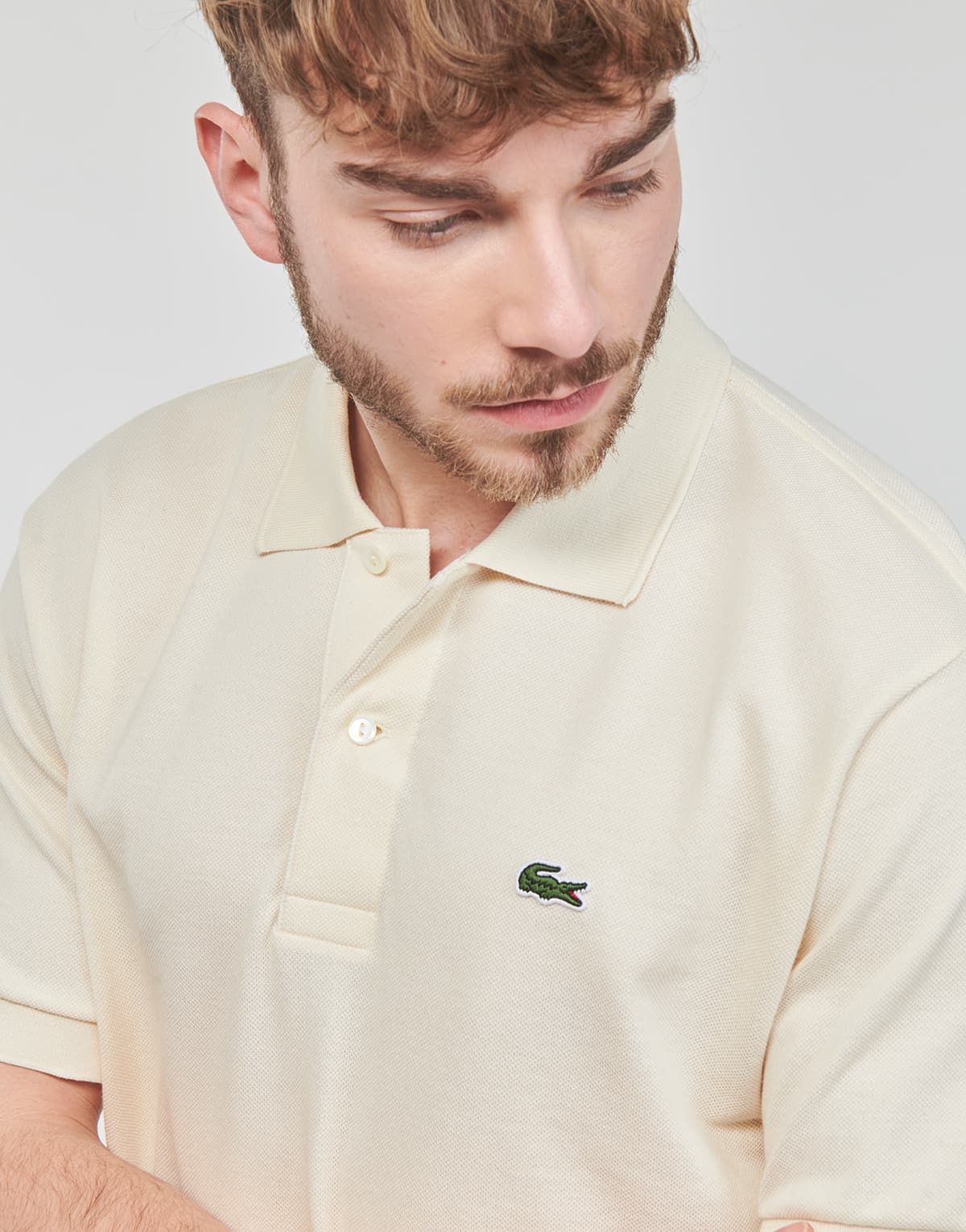Men's Polo Shirts Lacoste White