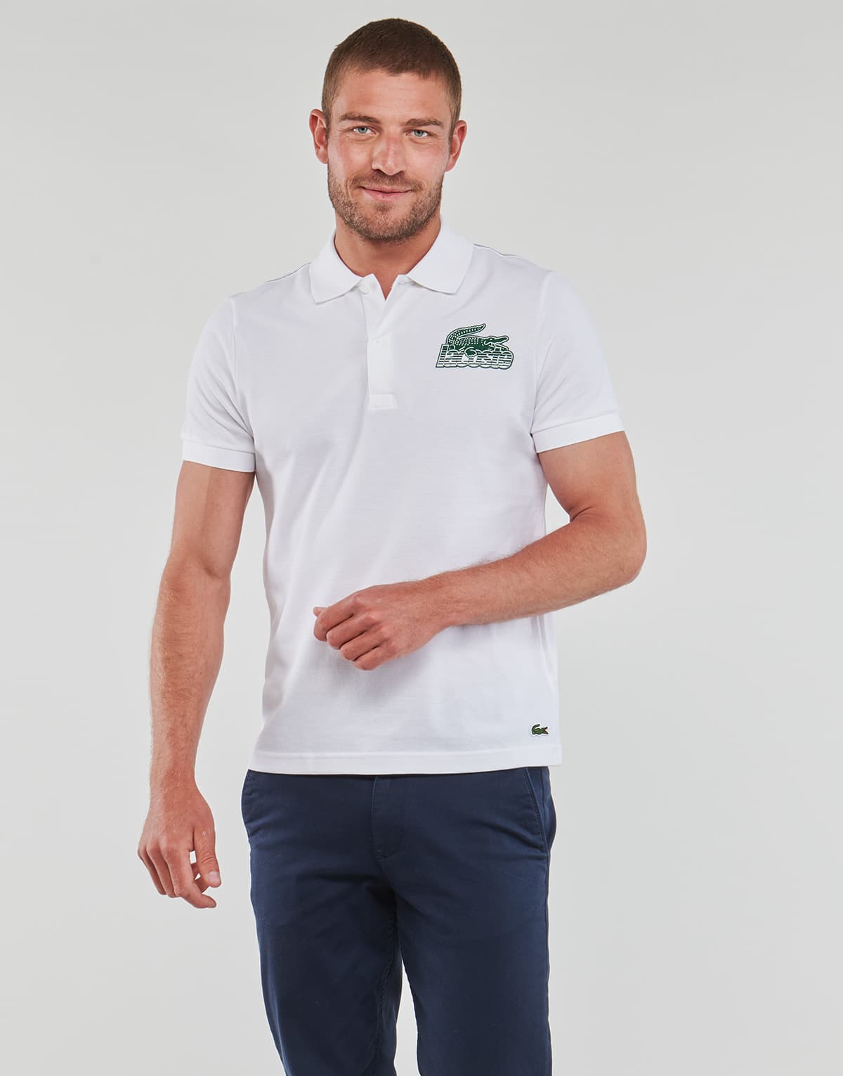 Men's Polo Shirts Lacoste White