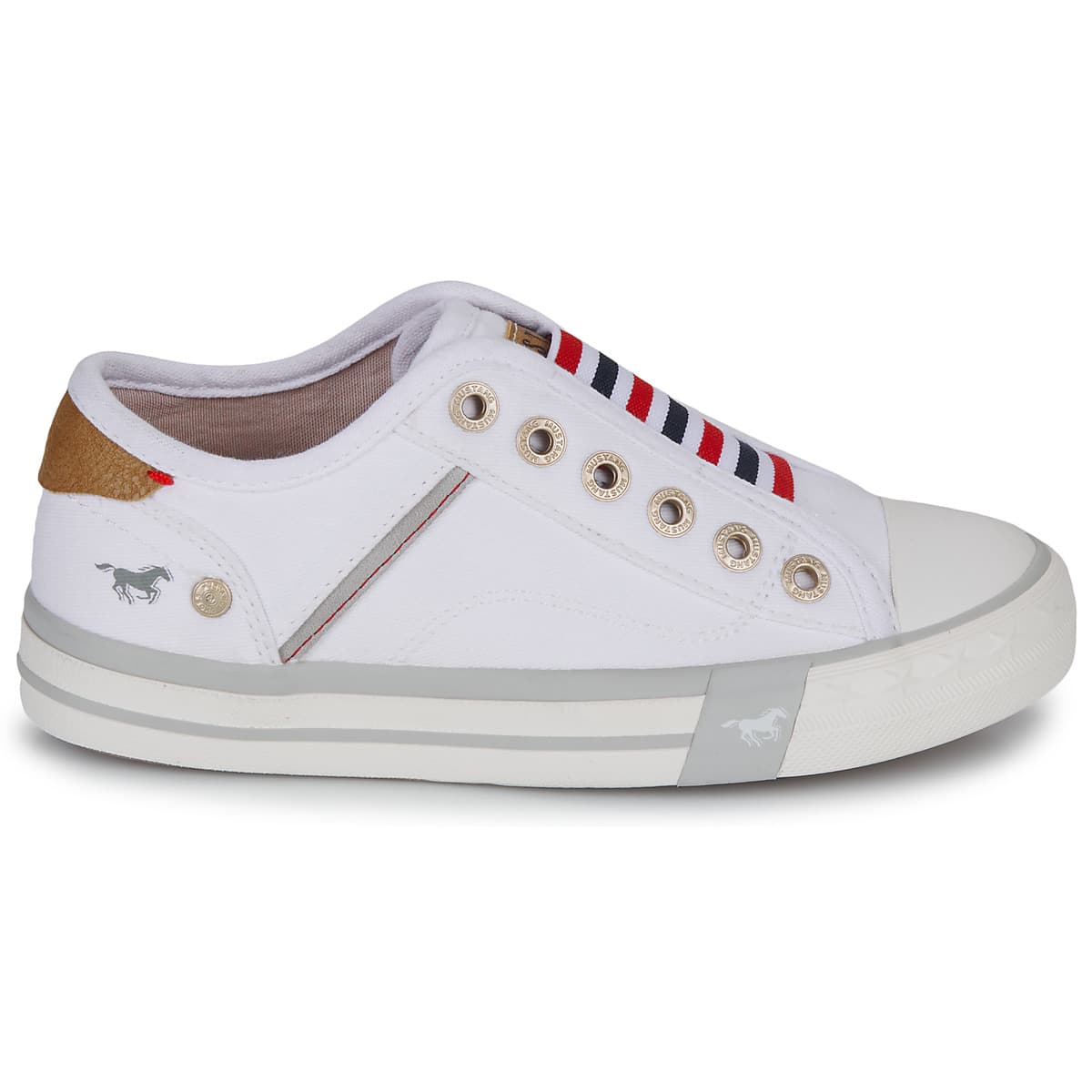 Girls' Sneakers Mustang White