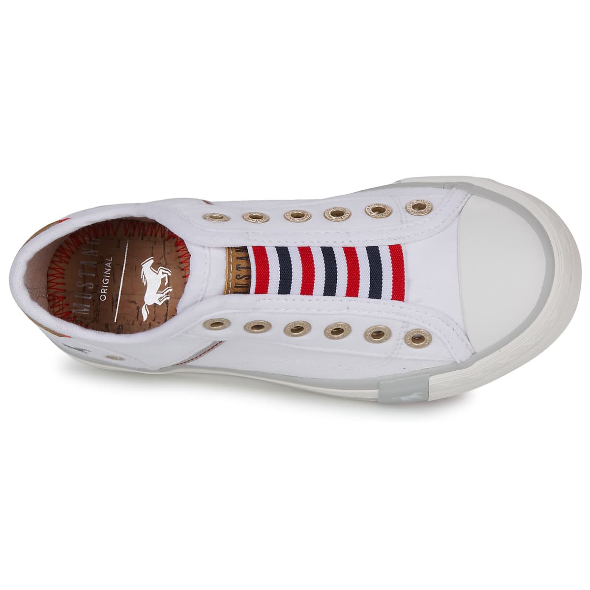 Girls' Sneakers Mustang White