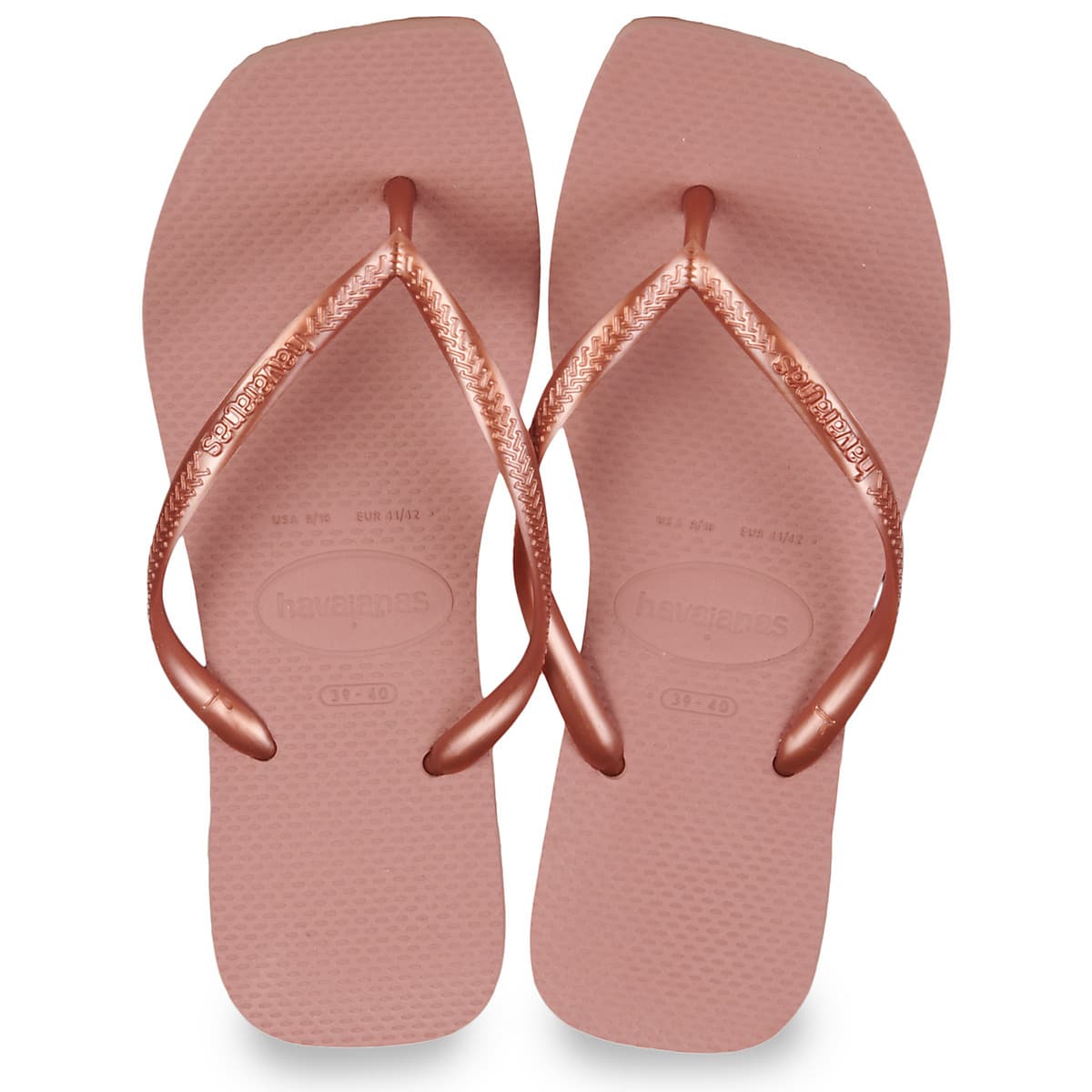 Γυναικεία Σαγιονάρα Havaians Square Χρώματος Ροζ 4148301-3544