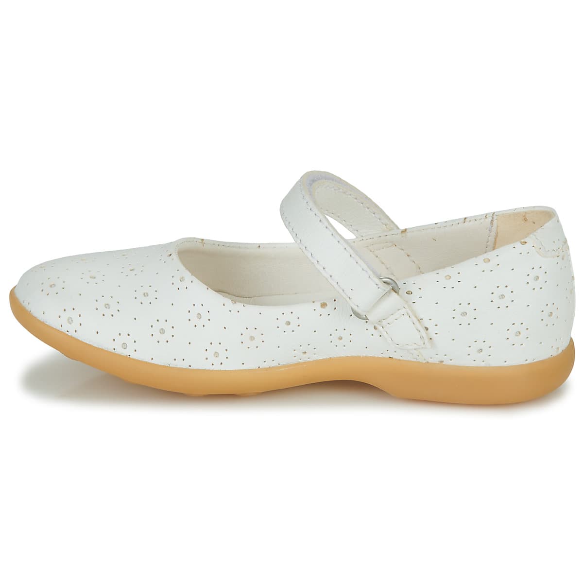 Women's Ballet Flats Kickers White
