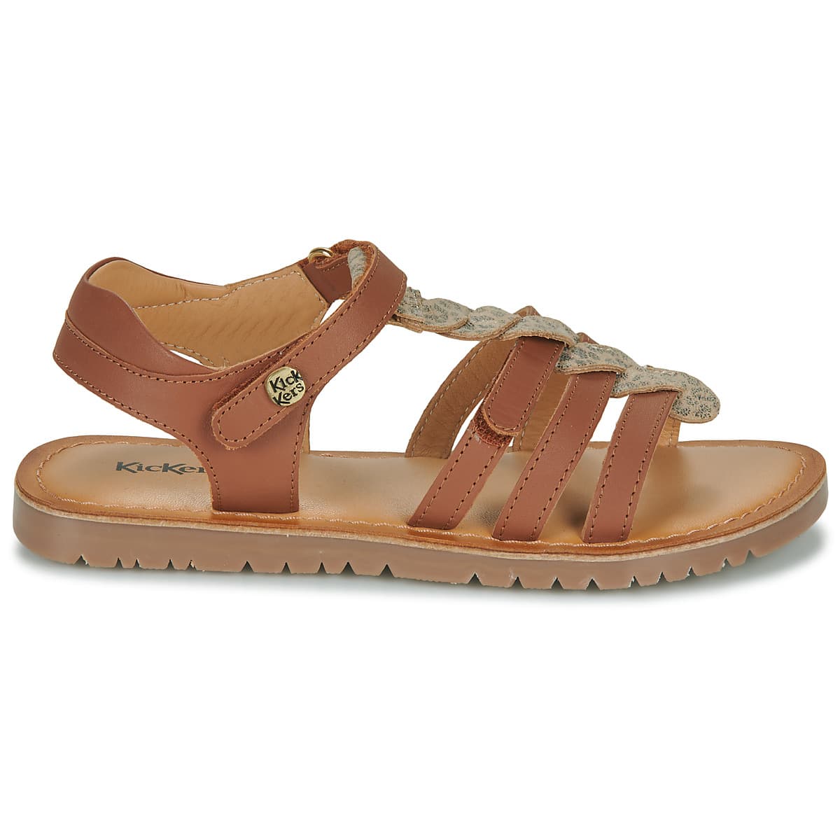 Girls' Sandals Kickers Brown