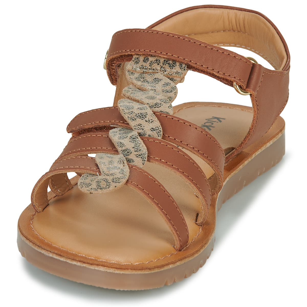 Girls' Sandals Kickers Brown