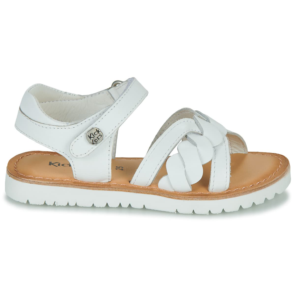 Girls' Sandals Kickers White