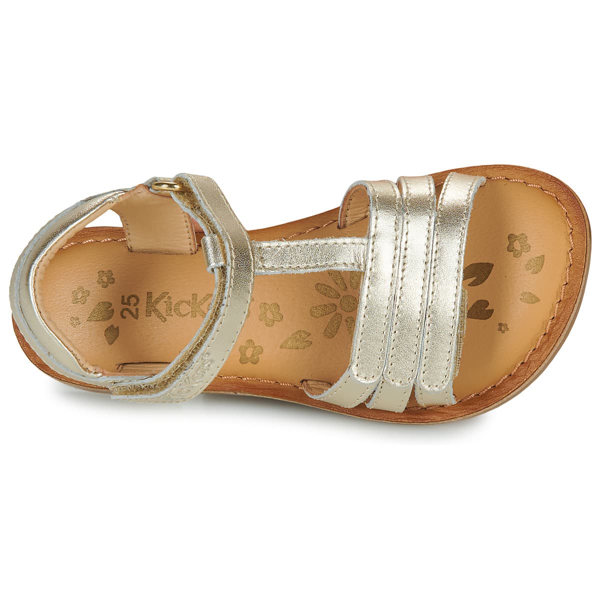 Girls' Sandals Kickers Gold