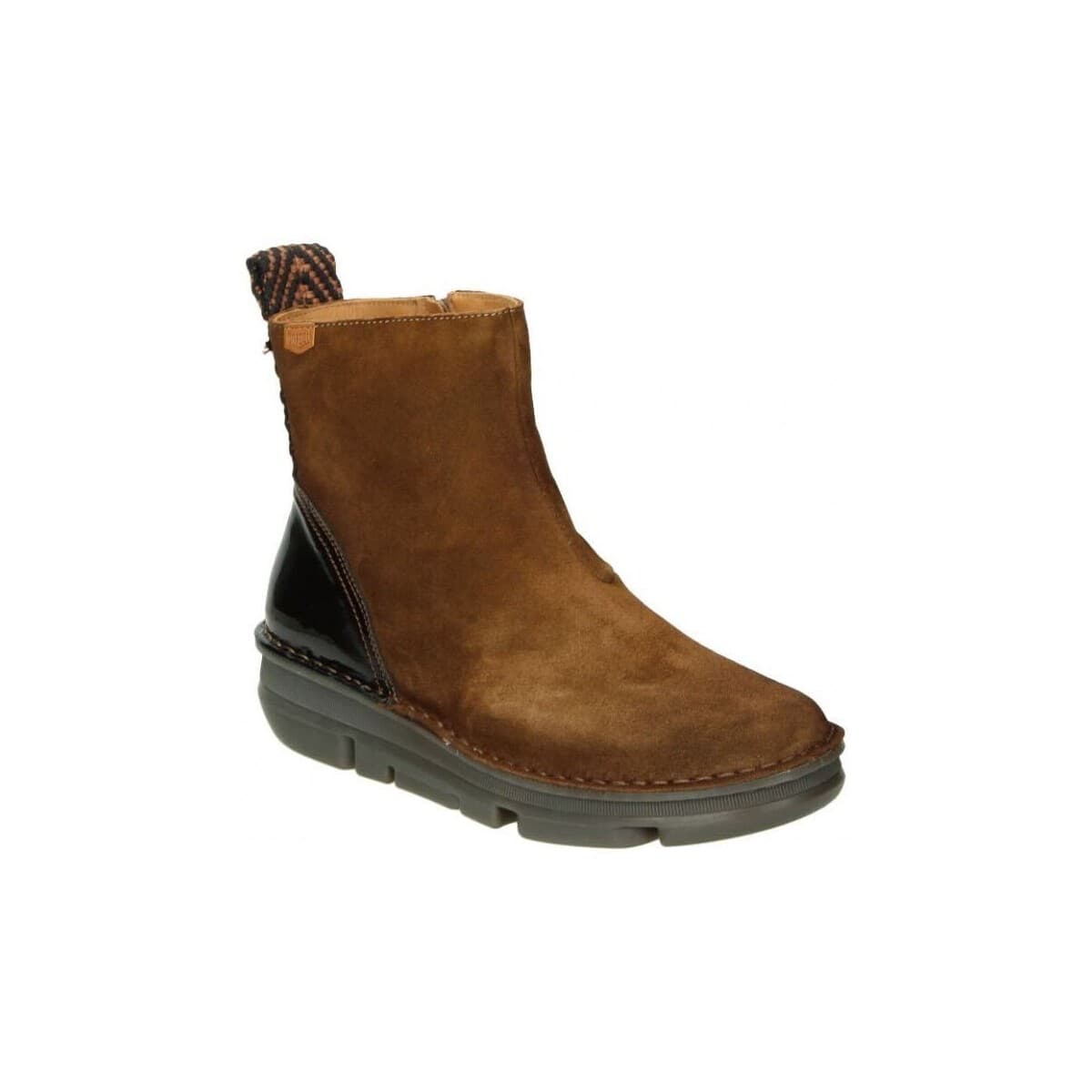 Women's Ankle Boots On Foot Brown