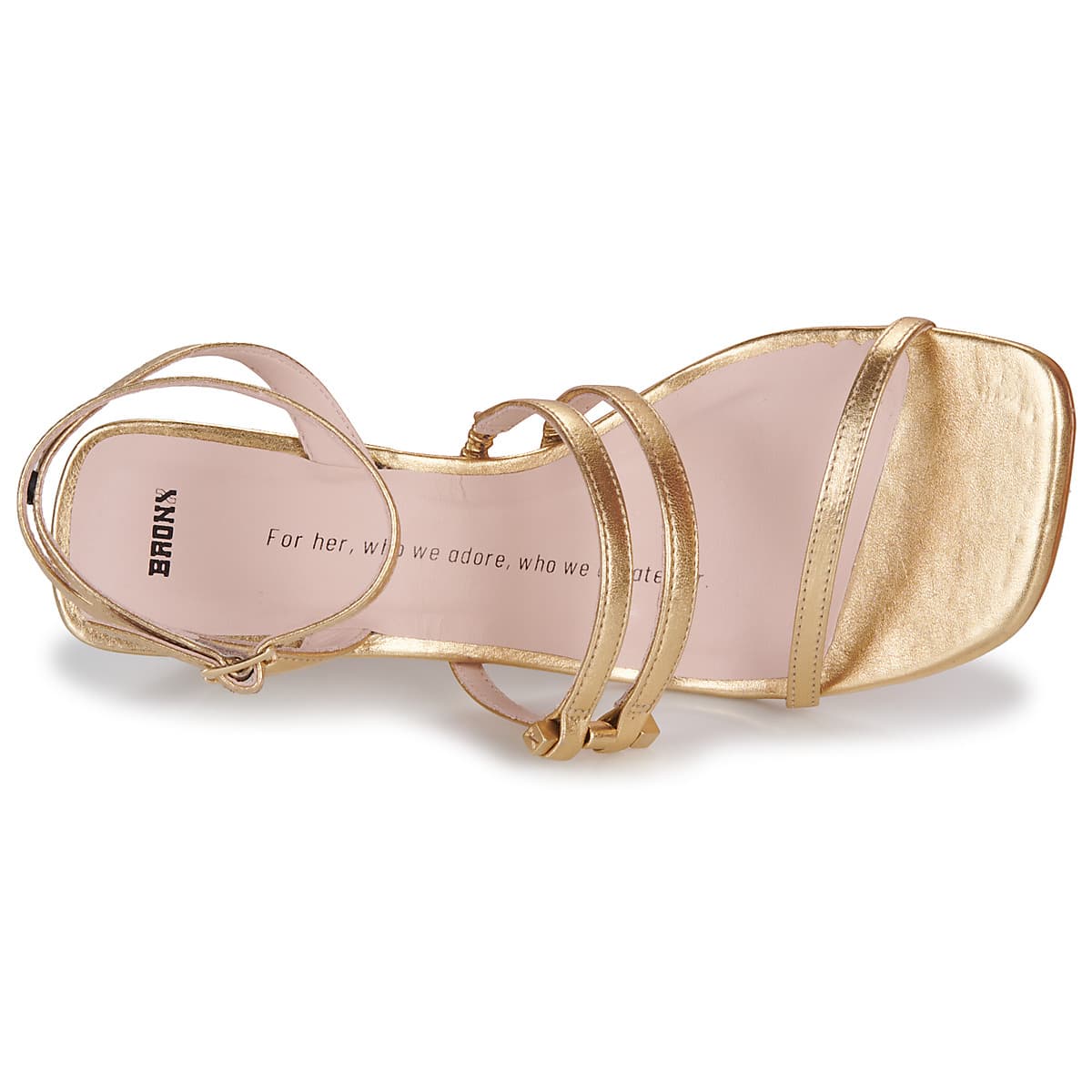 Women's Pumps Bronx Gold