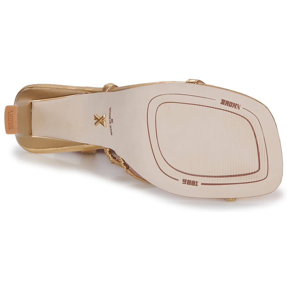 Women's Pumps Bronx Gold