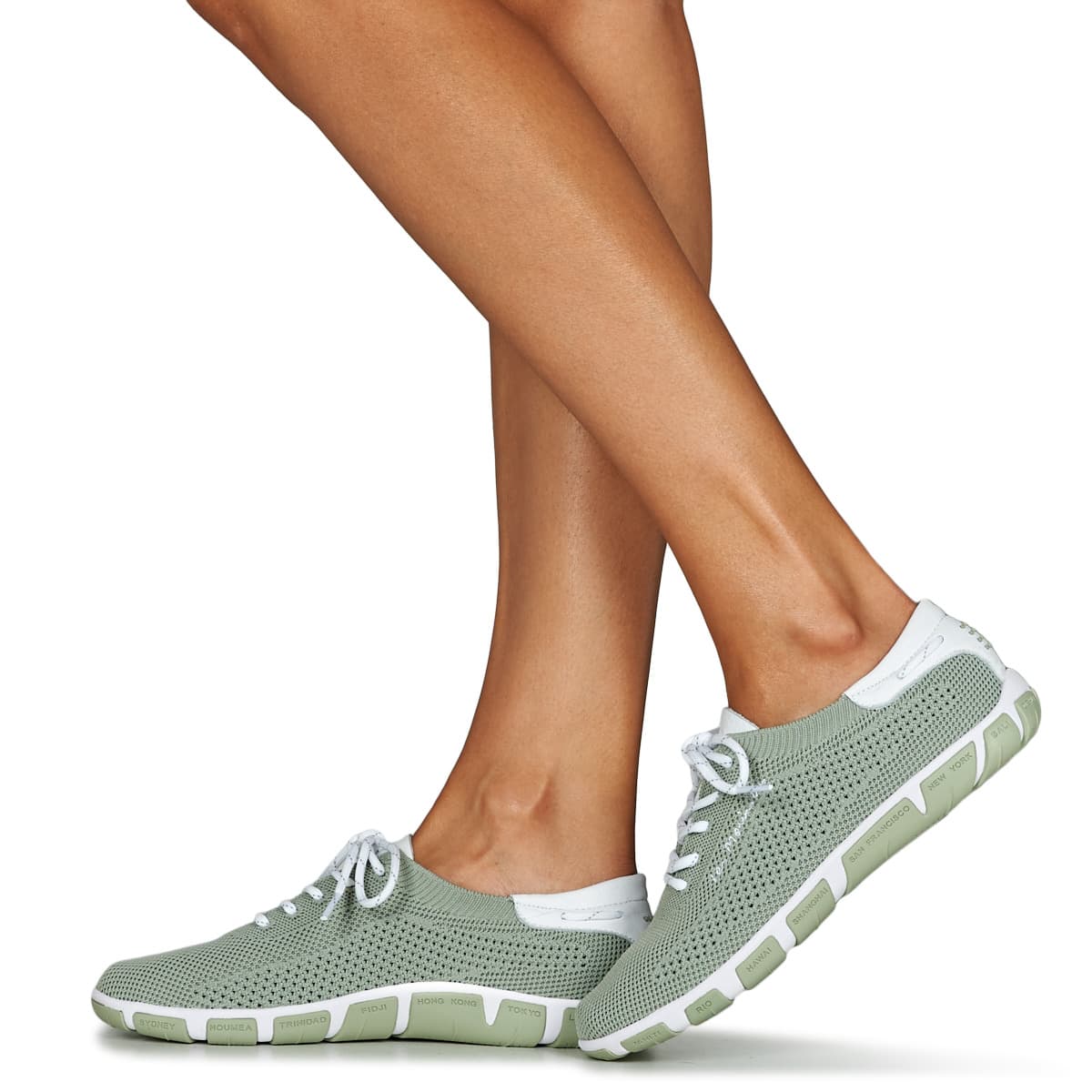 Women's Sneakers TBS Green
