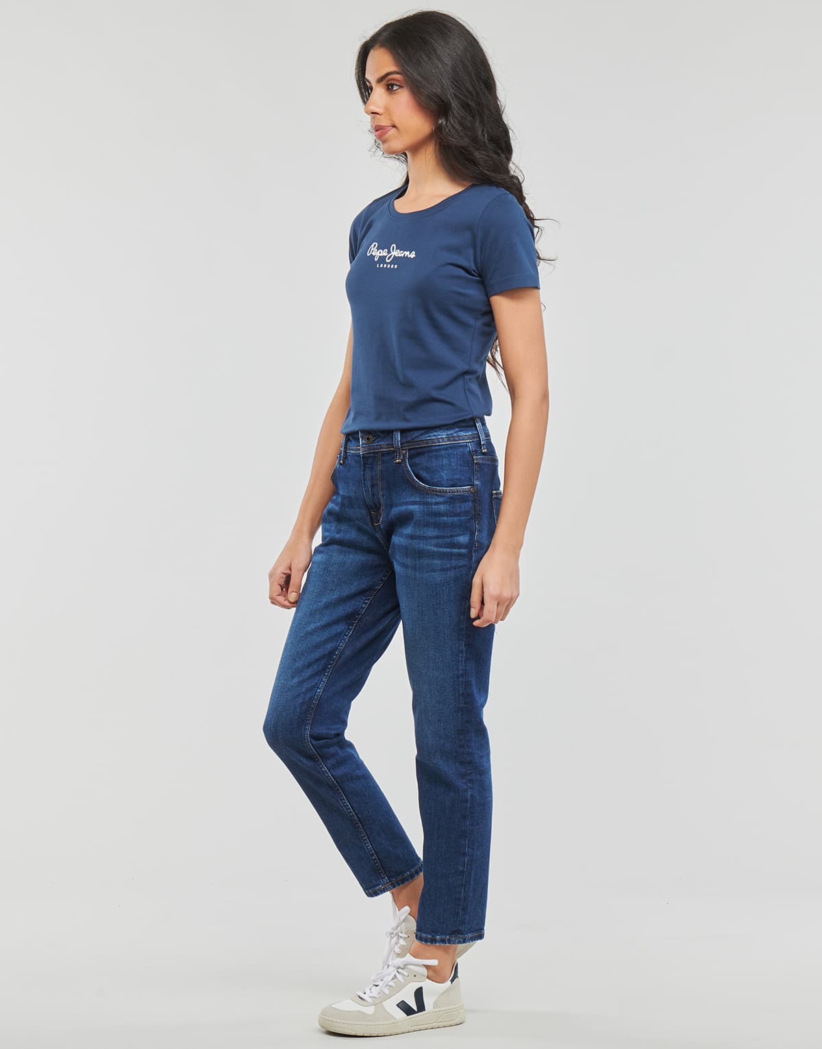 Women's T-Shirts Pepe Jeans Blue