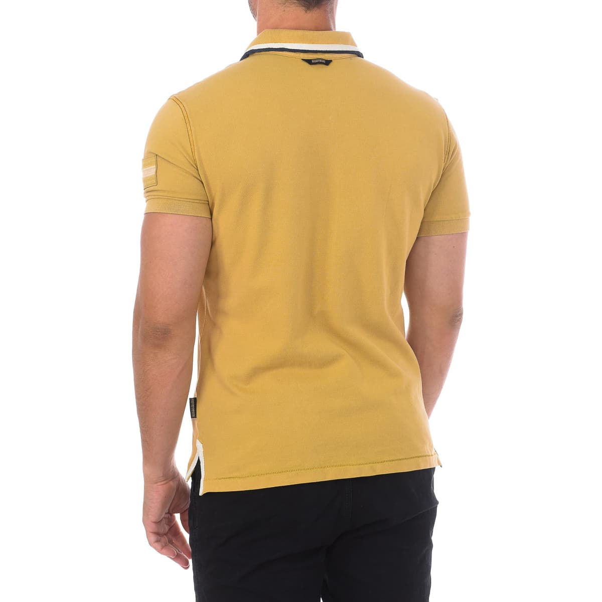 Men's Polo Shirts Napapijri Beige